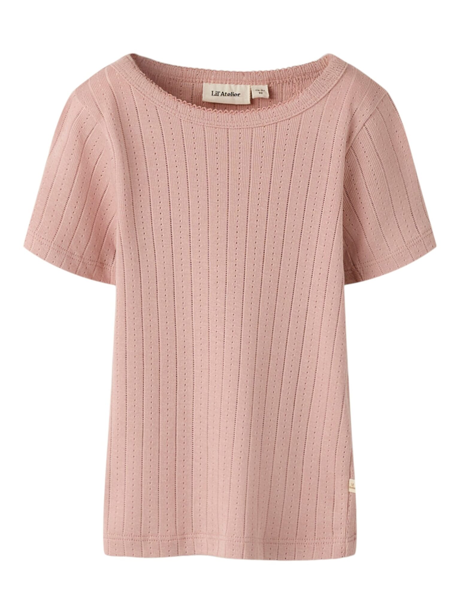 Lil Atelier Rachel SS Slim Top - Misty Rose - 92 cm Lil Atelier Rachel SS Slim Top - Misty Rose - 92 cm