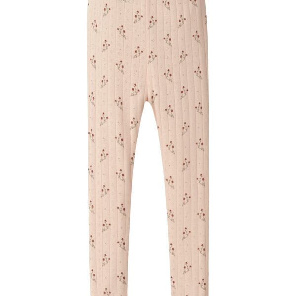 Lil Atelier Rachello Dee Slim Leggings - Novelle Peach/Flower - 92 cm Lil Atelier Rachello Dee Slim Leggings - Novelle Peach/Flower - 92 cm