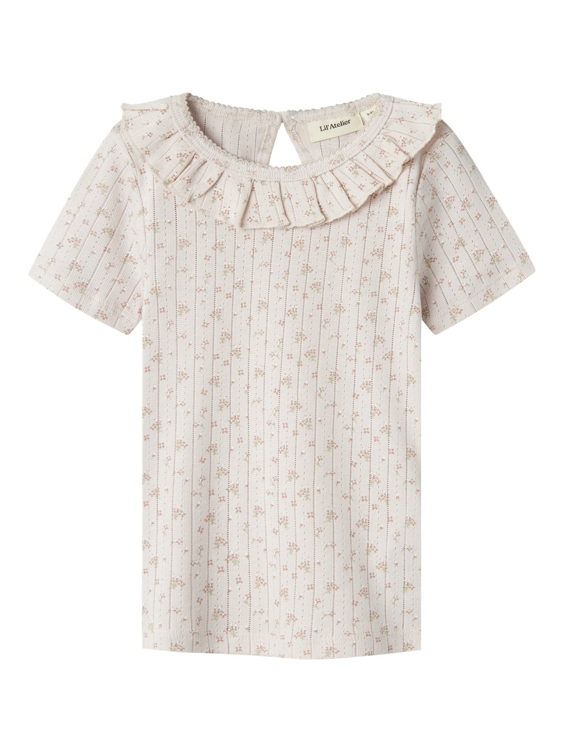 Lil Atelier Rachello Dia Slim Shirt - Lilac Ash - 92 cm