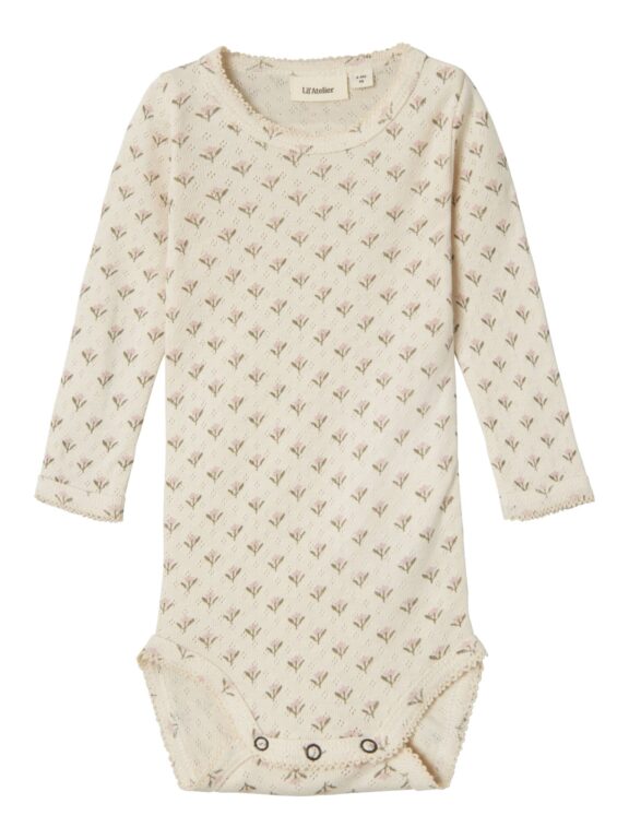 Lil Atelier Rachello Doa Slim Body - Turtledove - 56 cm Lil Atelier Rachello Doa Slim Body - Turtledove - 56 cm