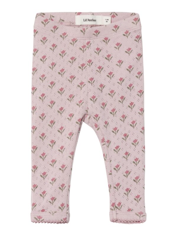 Lil Atelier Rachello Doa Slim Leggings - Violet Ice - 56 cm