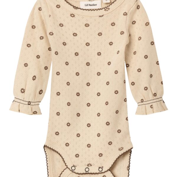 Lil Atelier Rachello Slim Body - Wood Ash - 56 cm