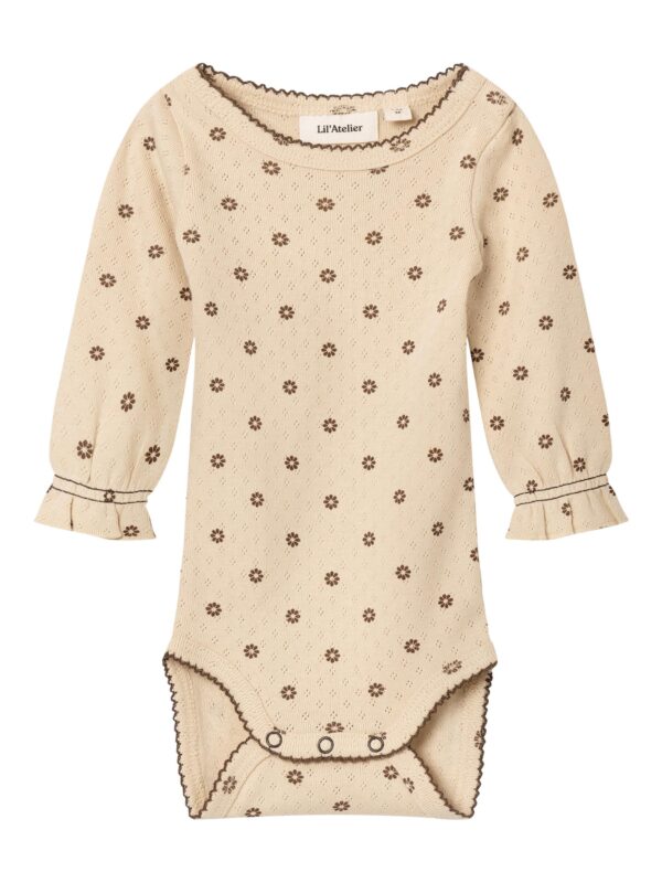 Lil Atelier Rachello Slim Body - Wood Ash - 56 cm