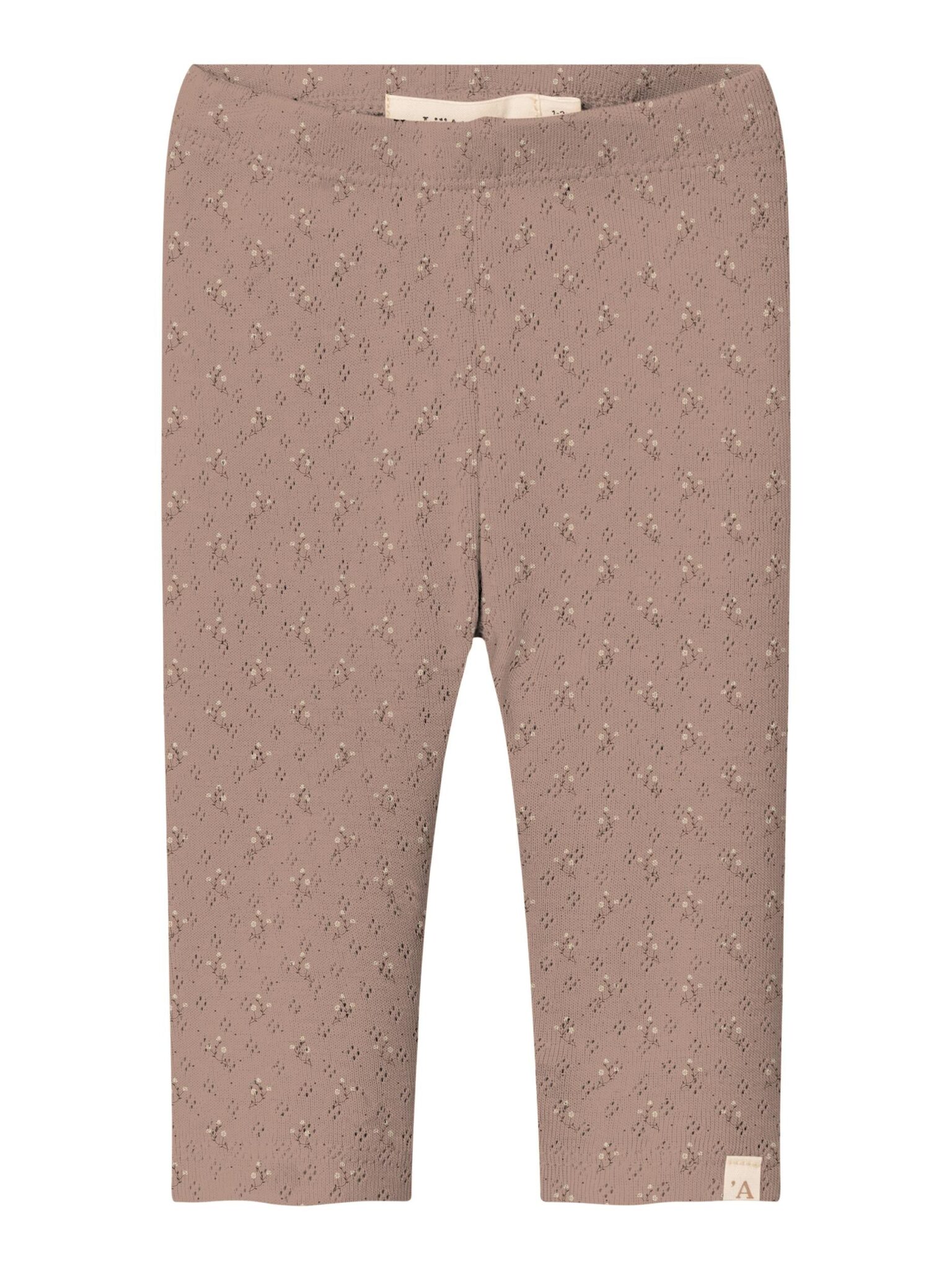 Lil Atelier Rachello Slim Leggings - Nougat - 56 cm