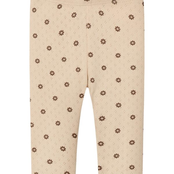 Lil Atelier Rachello Slim Leggings - Wood Ash - 56 cm