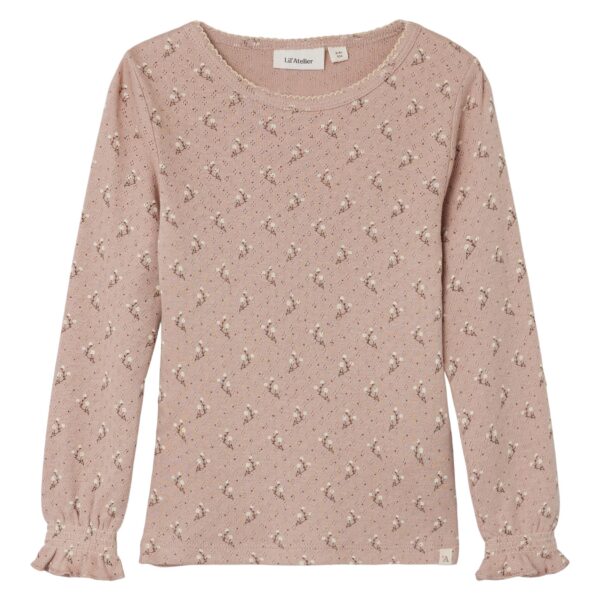 Lil Atelier Rachello Slim Shirt - Nougat - 92 cm