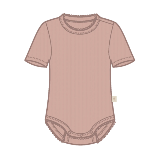 Lil Atelier Rachels SS Slim Body - Misty Rose - 56 cm