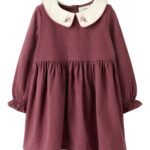 Lil Atelier Rebel LS Dress - Catawba Grape - 92 cm