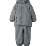 Lil' Atelier Regntøj m. Seler/Vattering - PU - NmmLadry10 - Ulti