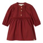 Lil Atelier Rhodette Loose Bodydress - Spiced Apple - 68 cm