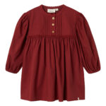 Lil Atelier Rhodette Loose Dress - Spiced Apple - 92 cm