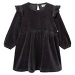 Lil Atelier Rimia Velour Kjole - Periscope - 92 cm