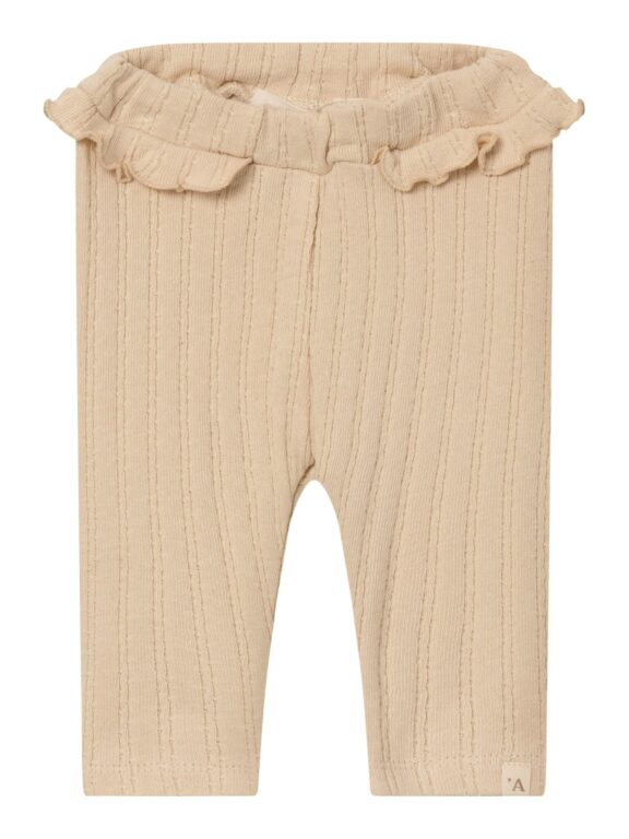 Lil Atelier Rita Slim Leggings - Wood Ash - 56 cm Lil Atelier Rita Slim Leggings - Wood Ash - 56 cm