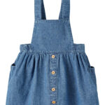 Lil Atelier Rongel Cowboy Kjole - Blue Denim - 92 cm