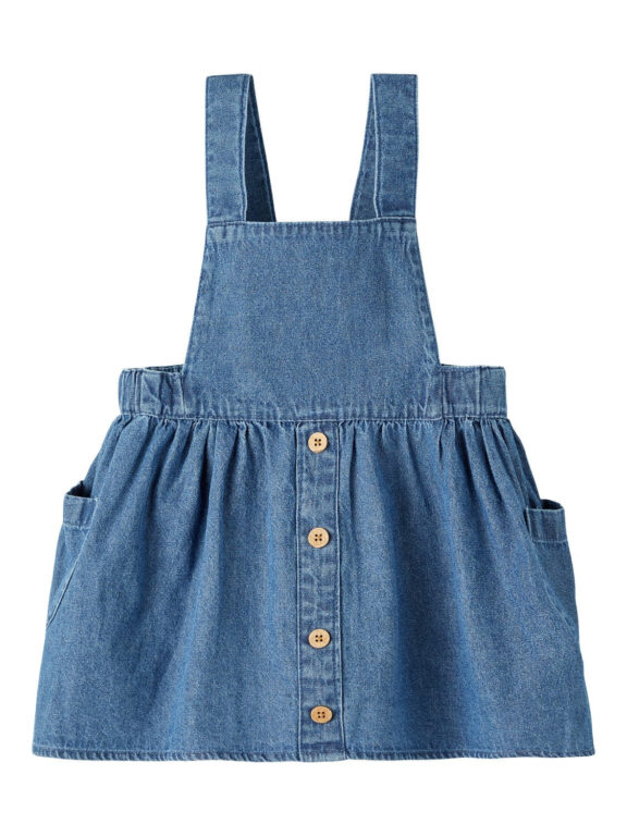 Lil Atelier Rongel Cowboy Kjole - Blue Denim - 92 cm Lil Atelier Rongel Cowboy Kjole - Blue Denim - 92 cm