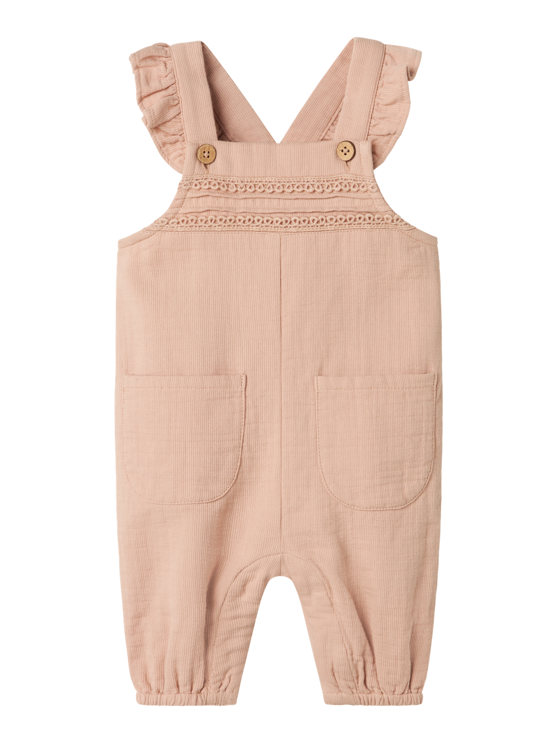 Lil Atelier Salene Loose Overall - Rugby Tan - 56 cm
