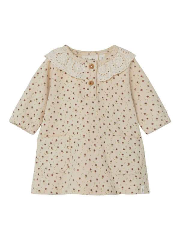 Lil Atelier Salina Kjole - Fog - 56 cm