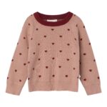 Lil Atelier Saran Knit - Nougat - 92 cm