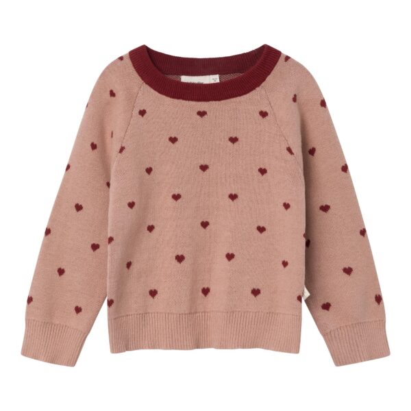 Lil Atelier Saran Knit - Nougat - 92 cm