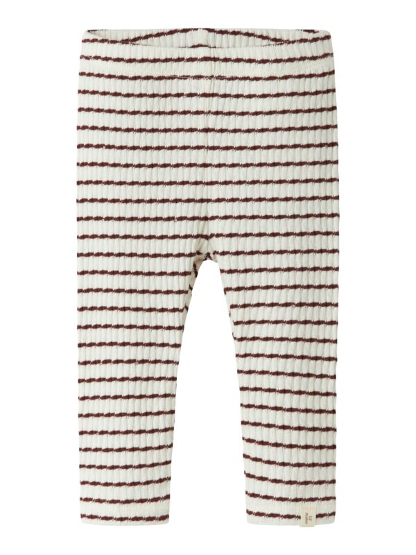 Lil Atelier Sophia Slim Leggings - Hot Chocolate - 56 cm