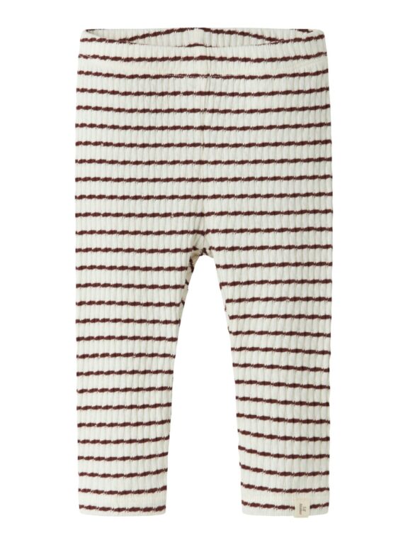 Lil Atelier Sophia Slim Leggings - Hot Chocolate - 56 cm