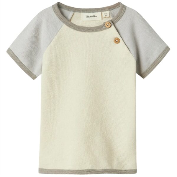 Lil Atelier T-shirt - NbmNunan Loose Top - Vapor Blue