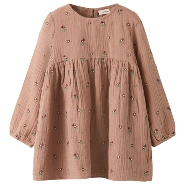 Lil Atelier Tamina Loose Dress - Roebuck - 92 cm