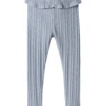 Lil Atelier Tansy Slim Leggings - Zen Blue - 92 cm