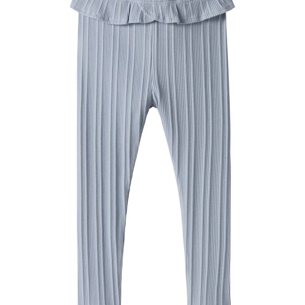 Lil Atelier Tansy Slim Leggings - Zen Blue - 92 cm