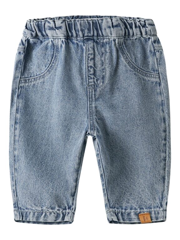 Lil Atelier Taya Loose Jeans - Medium Blue Denim - 56 cm