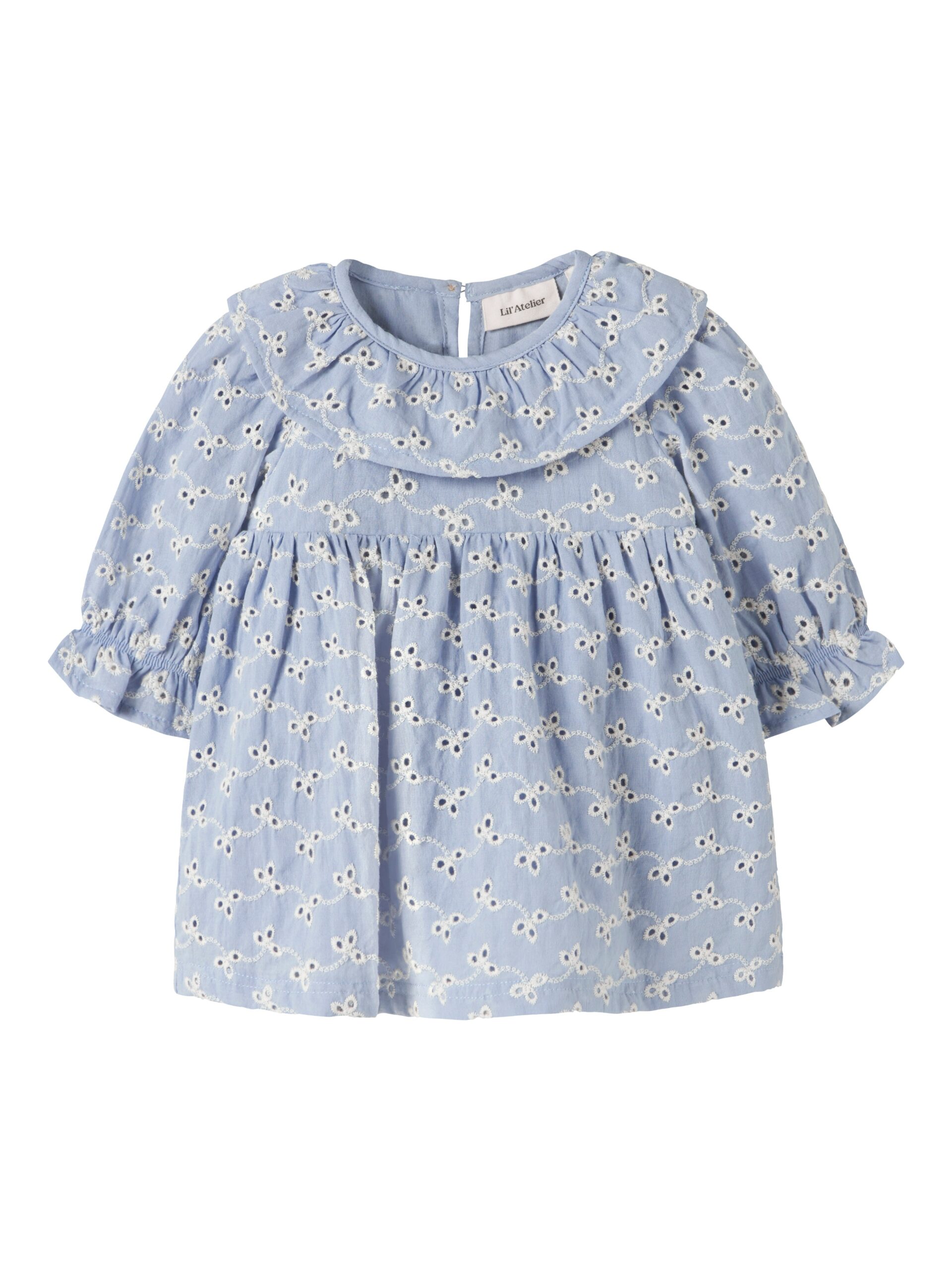 Lil Atelier Tessie Body Dress - Zen Blue - 56 cm