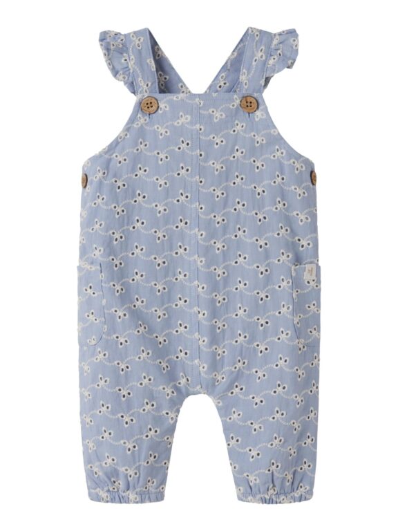 Lil Atelier Tessie Loose Overall - Zen Blue - 56 cm