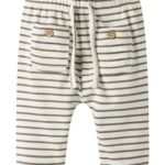 Lil Atelier Tonto Tor Loose Pants - Coconut Milk - 56 cm