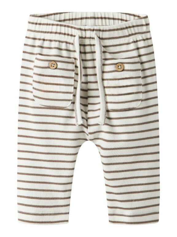 Lil Atelier Tonto Tor Loose Pants - Coconut Milk - 56 cm Lil Atelier Tonto Tor Loose Pants - Coconut Milk - 56 cm