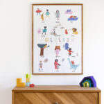 Lille Starut Følelser Plakat - 50x70 cm