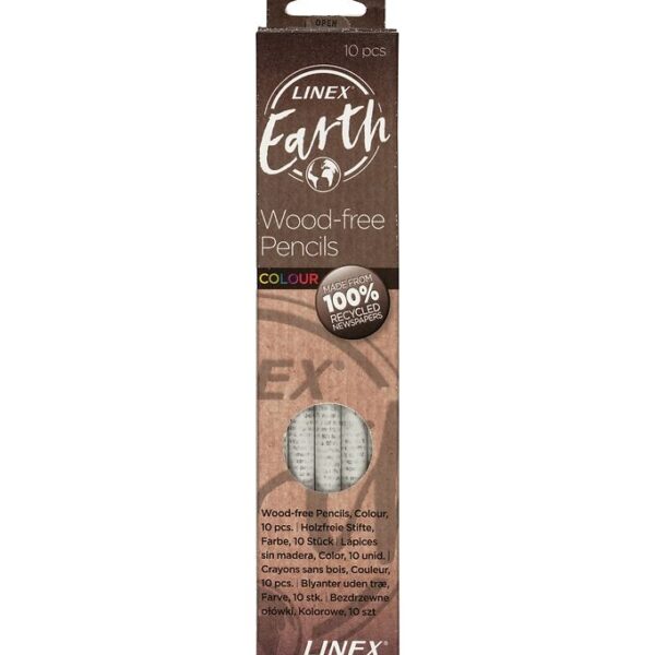 Linex Farveblyanter - 10-Pak - Wood-Free