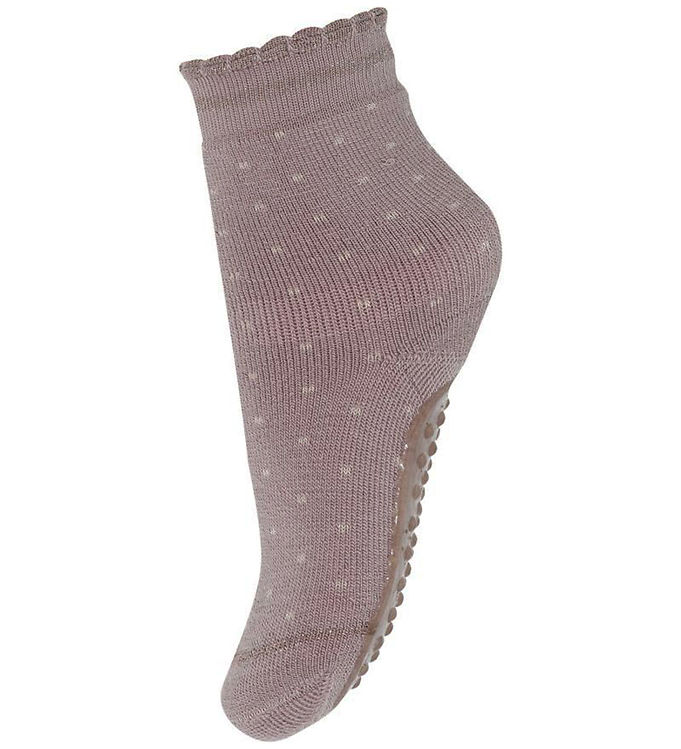 MP Strømper - Uld - Antiskrid - Wood Rose