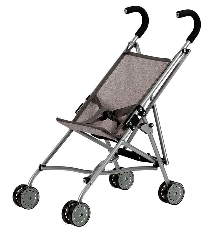 MaMaMeMo Dukke Klapvogn - Grå