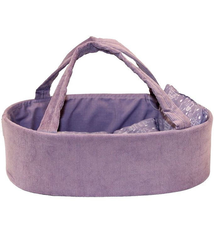 MaMaMeMo Dukkelift - Fløjl - 35 cm - Lavender