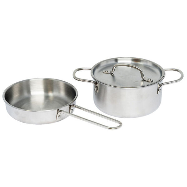 MaMaMeMo Gryde og Pande Sæt - Metal MaMaMeMo Gryde og Pande Sæt - Metal