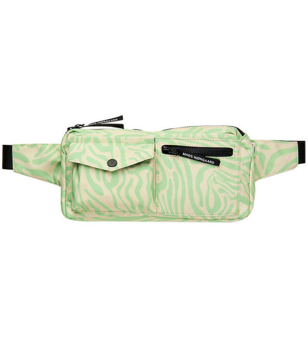 Mads Nørgaard Bæltetaske - Bel One Art Carni - Zebra AOP/Paradis