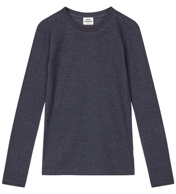 Mads Nørgaard Bluse - Rib - Talino - Parisian Night m. Glimmer