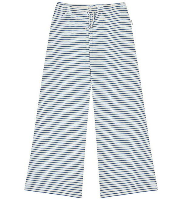 Mads Nørgaard Bukser - Rib - Stripe Verona - Vanilla Ice/Bright