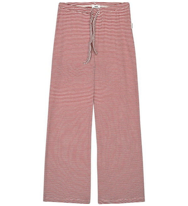 Mads Nørgaard Bukser - Rib - Stripe Verona - Winery/Vanilla Ice