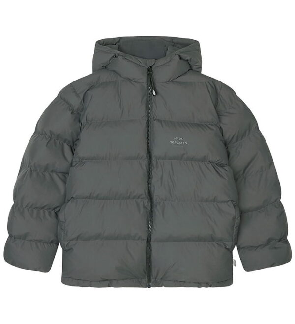 Mads Nørgaard Dynejakke - Light Ripstop Junino - Asphalt
