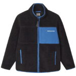 Mads Nørgaard Fleecejakke - Teddy - Jeffo - Jet Black