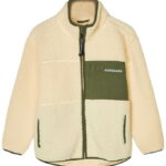 Mads Nørgaard Fleecejakke - Teddy - Jeffo - Vanilla Custard m. G