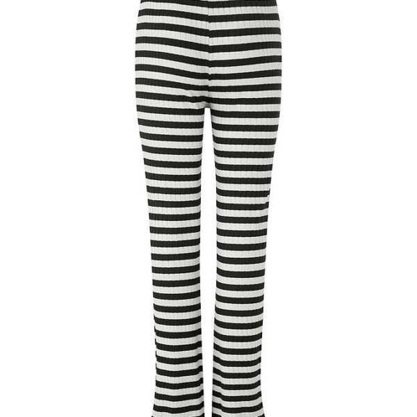 Mads Nørgaard Leggings - Lala - Black/Vanilla Ice