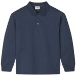 Mads Nørgaard Polobluse - Light Terry Jan - Sky Captain