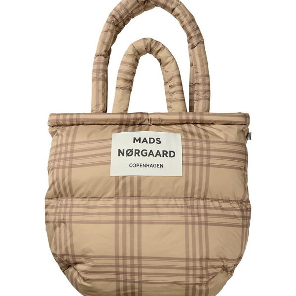 Mads Nørgaard Shopper - Light Ripstop Pillow - Cornstalk/Cocoa B